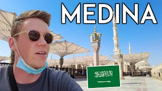 American Non-Muslim Visits MEDINA, SAUDI ARABIA رجل أمريكي يزور المدينة المنورة Travel Vlog
