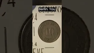 1874 German 10 Pfennig