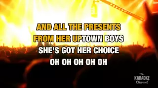 Uptown Girl in the Style of "Billy Joel" with lyrics (no lead vocal)