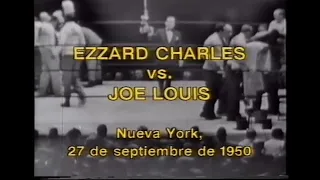 Ezzard Charles vs Joe Louis (en español)