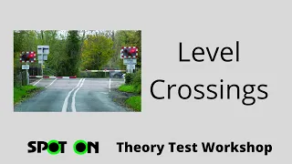 Level Crossings and Theory Test (2020)