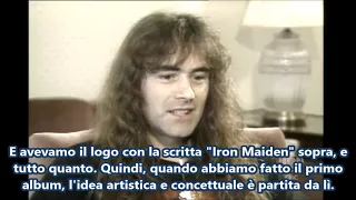 Steve Harris sull'origine di Eddie e sulla fase compositiva negli Iron Maiden (1987) SUB ITA