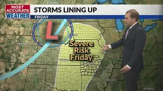Tracking 2 chances for severe weather