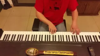 Танго Андрей Миронов Полищук - 12 стульев - пианино кавер piano cover