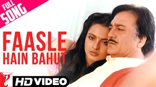 Faasle Hain Bahut - Full Song HD | Faasle | Sunil Dutt | Rekha