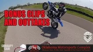 Oklahoma Motorsports Complex Supermoto Outtakes and Bonus Clips