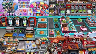 Cooking Fever - Top 5 Favourite Restaurants Level 40 🩷 (3 Stars/Orders Memorized)