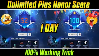 How To Increase Honor Score In Free Fire | 10x Fast Plus After Update Honor Score