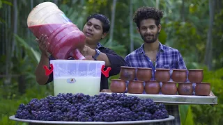 Coconut Toddy With Grapes | Mundhiri Kallu | Traditional Alcohol Grape Mix |