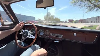 1967 Alfa Romeo Giulia GT Veloce Driving POV