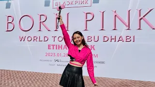 Vlogs| 💓Blackpink’s concert in AbuDhabi🇦🇪soundcheck, born pink 28.01.23