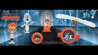 McDonald's MR.PEABODY & SHERMAN-Sherman Bobble Head-Happy Meal Toy Review