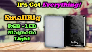 SmallRig RM75 Smart RGB Magnetic Fill Light - Amazing Light for the price!