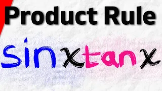 Derivative of sinxtanx with Product Rule | Calculus 1 Exercises