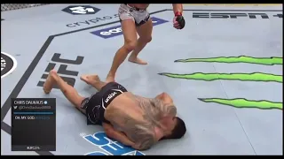 Michael Chandler KO’ing Tony Ferguson at UFC 274