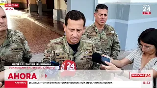 General Javier Iturriaga reconoce imprecisiones en versión inicial sobre fatal marcha en Putre
