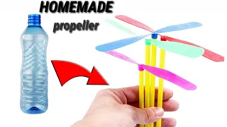 how to make propeller with plastic bottle/How to make flying propeller/propeller kase banate hai.