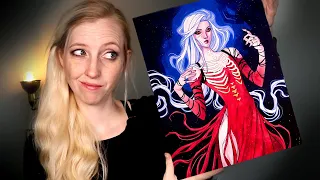 I FOUGHT this Painting | struggling + learning new skills