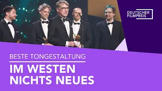 Frank Kruse, Markus Stemler, Viktor Prášil, Lars Ginzel, Alexander Buck · Beste Tongestaltung