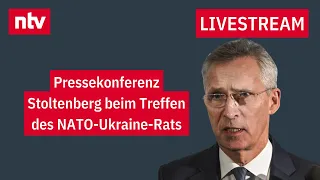LIVE: Pressekonferenz Nato-Generalsekretär Stoltenberg beim digitalen Treffen des Nato-Ukraine-Rats