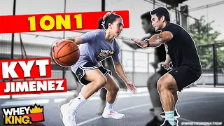 1 on 1 with KYT JIMENEZ + Workout and Basketball tips! part 2!