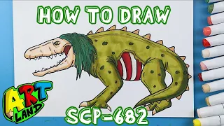 How to Draw SCP-682