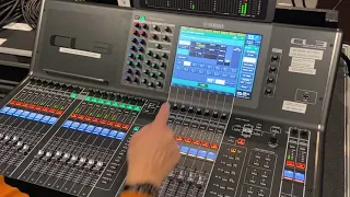 Yamaha CL3 Mixing 9   DCAs