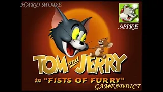 Tom and Jerry in Fists of Furry Walkthrough - Hard Mode – SPIKE CAMPAIGN, All Levels