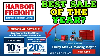 Harbor Freight Memorial Weekend Sale "Exclusions Removed"!