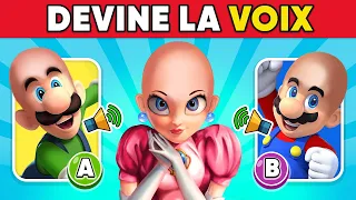 Devine les Personnages à partir de leur VOIX et CHEVEUX 🔊 | Mario, Peach, Bowser