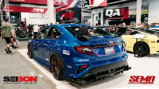 Seibon Carbon 2022 WRX Catalog Showcase | SEMA 2022