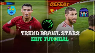 Football Trend Brawl Stars Edit Tutorial | alight motion 🍁