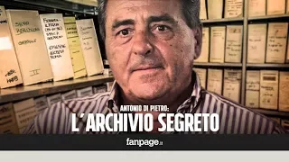 Nell'archivio segreto di Antonio Di Pietro: "Non sono riuscito ad arrestare il tempo che passa"