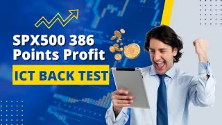 How To Profit 386 Points Trading SPX500 Using ICT 2022 Mentorship Model