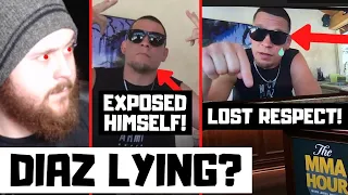 Nate Diaz Is Lying To Protect His Image In His Ariel Helwani Interview - Reaction and Breakdown