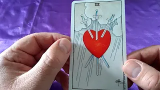 Three of swords Tarot card meaning