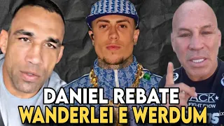 MC DANIEL REBATE WANDERLEI SILVA e FABRICIO WERDUM LUTADORES SÃO CRITICADOS POR FUNKEIRO POLÊMICA