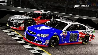 Close Photo Finish! | Forza Motorsport 6 | NASCAR Expansion