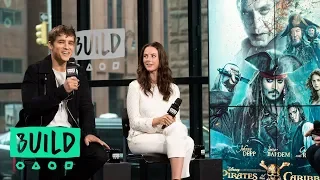 Kaya Scodelario And Brenton Thwaites Discuss "Pirates of the Caribbean"