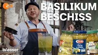 Peinliches Pesto: Sebastian streckt so dreist wie die Industrie