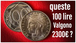 100 LIRE CHE VALGONO UNA FORTUNA: monete rare turrita 1993 ITA - nel dettaglio 4K