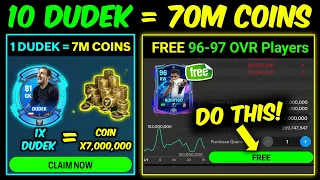 FREE 96-97 OVR Players, 1DUDEK = 7M Coins, Investment Tips | Mr. Believer