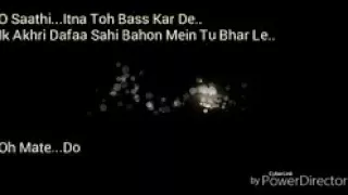 O Saathi From Shab By Arijit Singh Lyrics With English