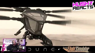 Microsoft Flight Simulator - Dune Expansion Announce Trailer – Husky Reacts