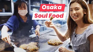 How Okonomiyaki is Made at One of Osaka’s Top Okonomiyaki Restaurants