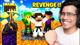 The REVENGE - I TRAPPED Fleet SMP Members In BEDROCK Prison 😱