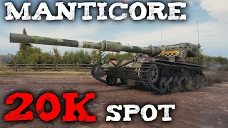 Manticore - 20K Spot Damage - World of Tanks