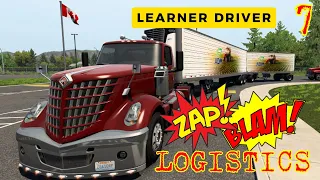 Zapblam Logistics 07 - Wenatchee to Coleville to CANADA!!!!! - American Truck Simulator