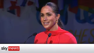 In full: Duchess of Sussex gives speech in first UK public appearance since Queen's jubilee