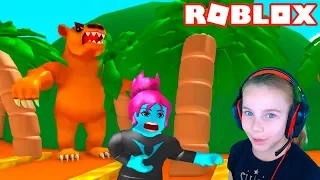 ПОБЕГ ИЗ ЗООПАРКА в Roblox игра Escape The zoo obby в Роблокс